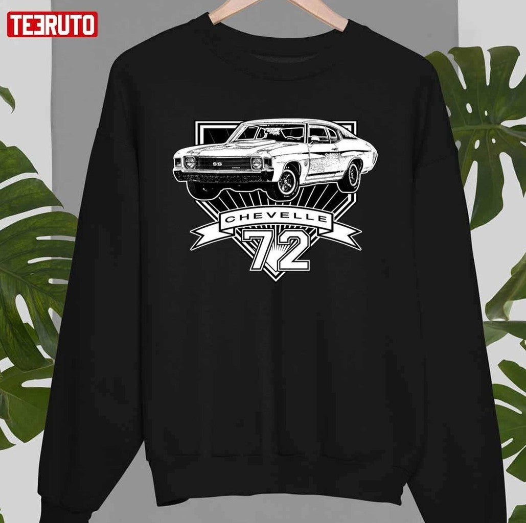 1972 Chevelle Vintage Car Art Unisex T-shirt