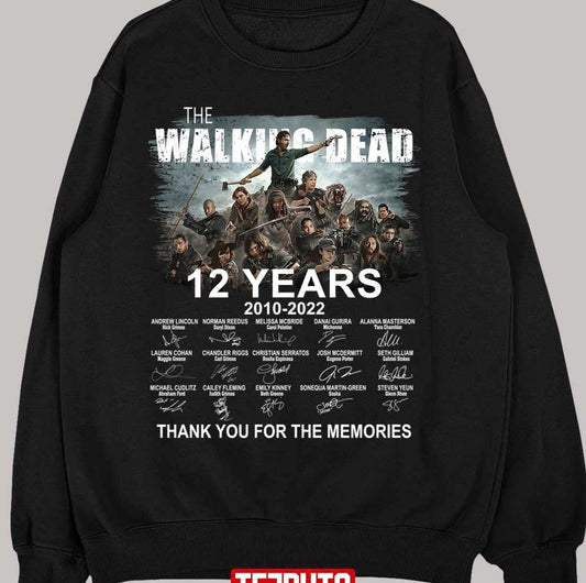 12 Year Anniversary The Walking Dead Unisex Sweatshirt