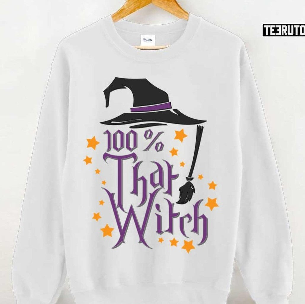 100% That Witch Halloween Lizzo Unisex T-shirt