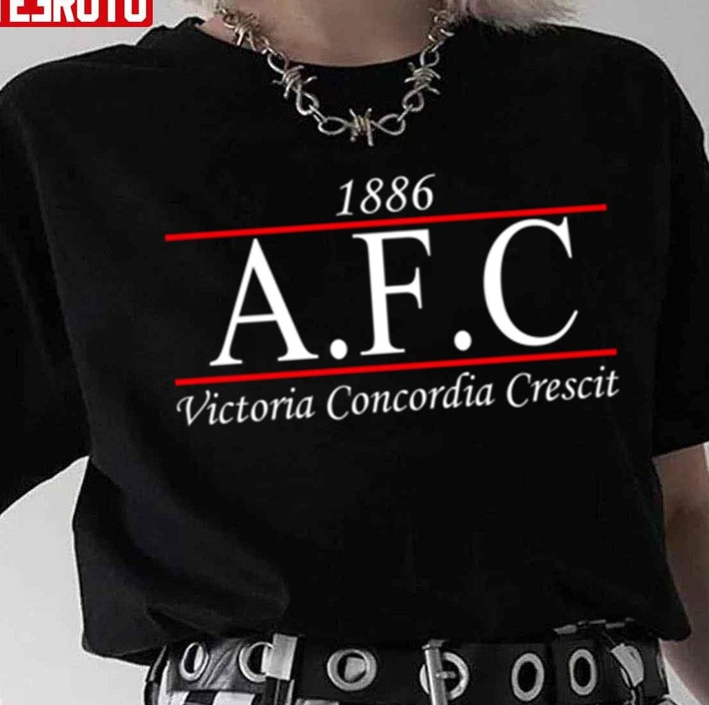 1886 Founding Years Arsenal Soccer Unisex T-Shirt