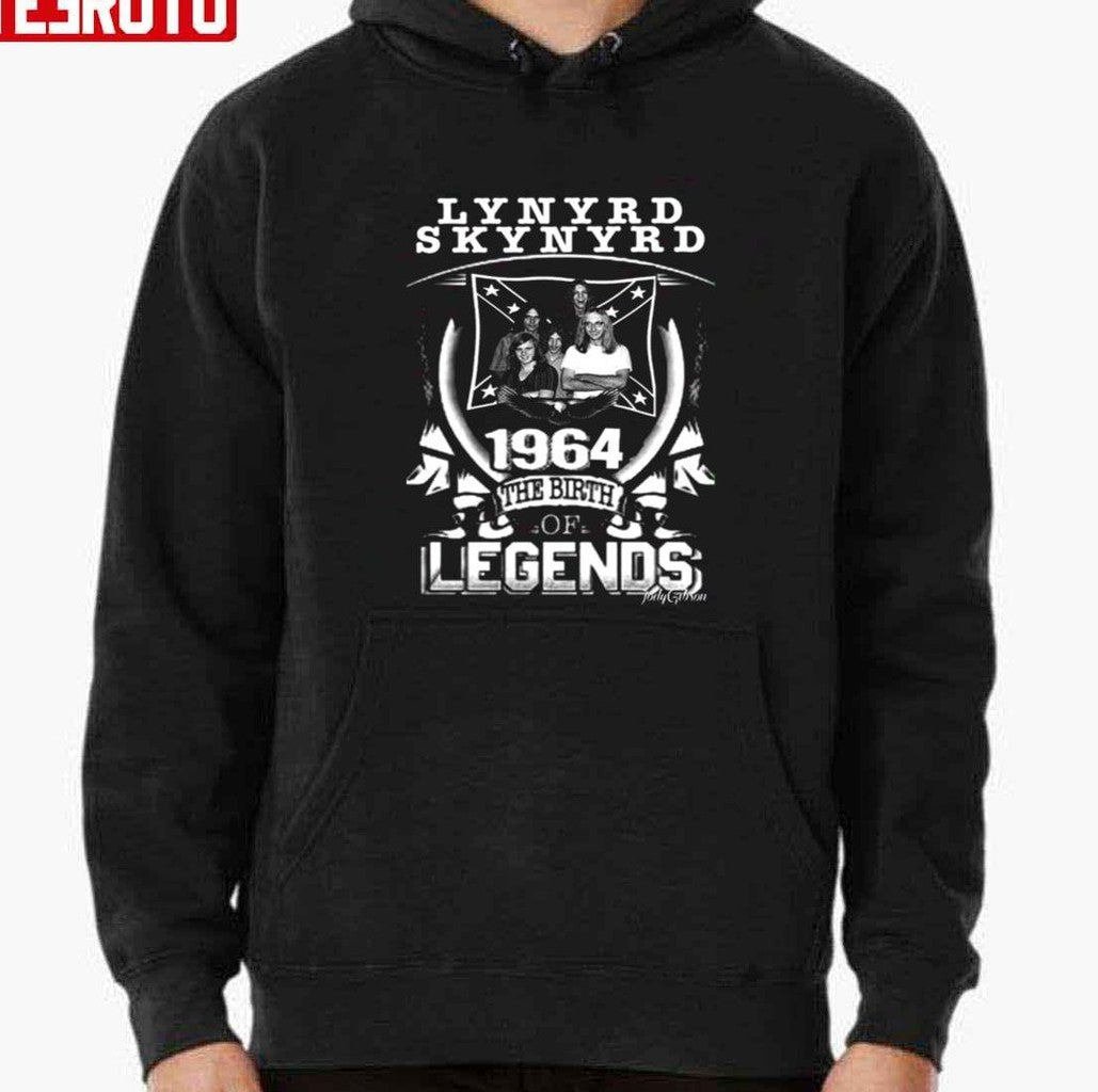 1964 The Birth Legend Lynyrd Skynyrd Vintage Unisex T-Shirt