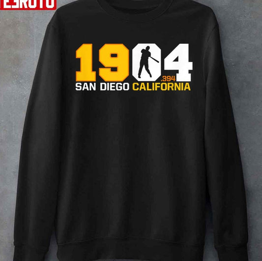 1904 Baseball San Diego Padres Unisex Sweatshirt
