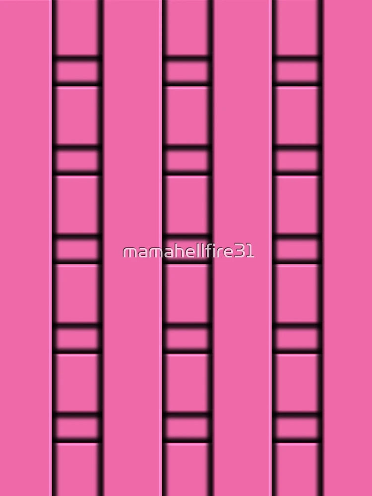 3D Pink Geometric Abstract Pattern