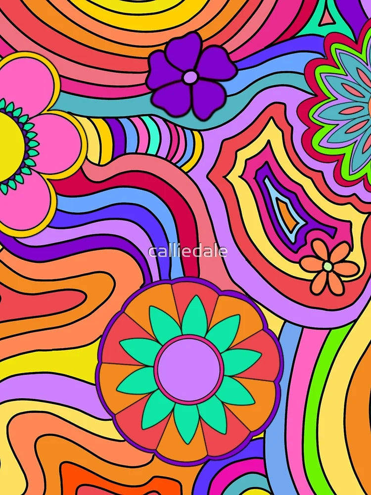 groovy flower power