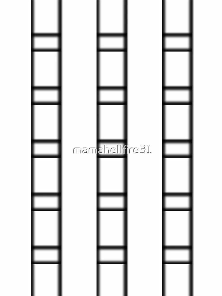 3D White Geometric Abstract Pattern