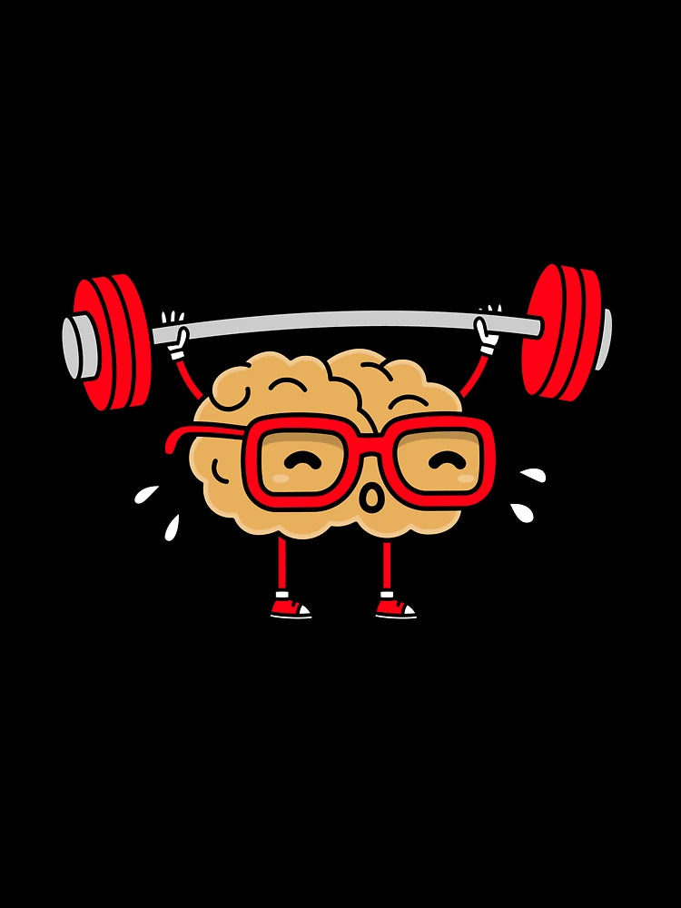 Overthinking anxious mind light coloured t-shirt.