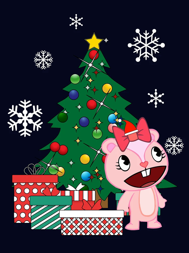 Giggles Around The Christmas Tree Happy Tree Friends