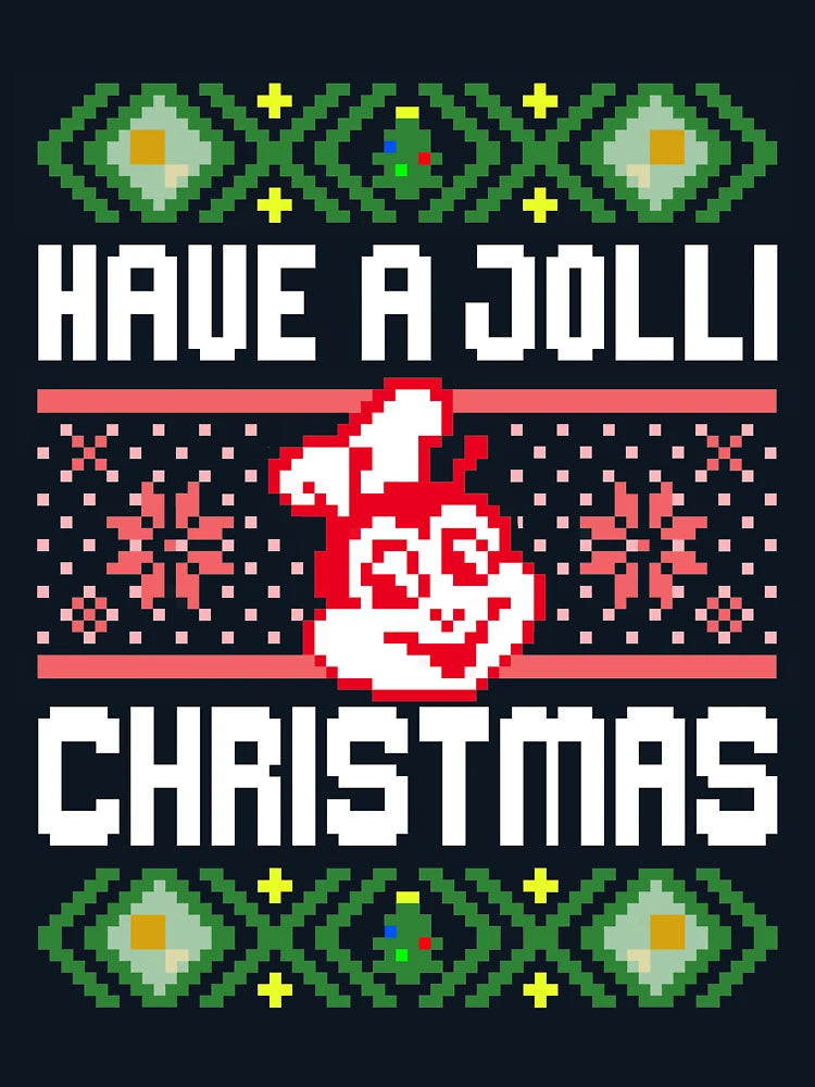 Have a Jolli Christmas - Pixelated