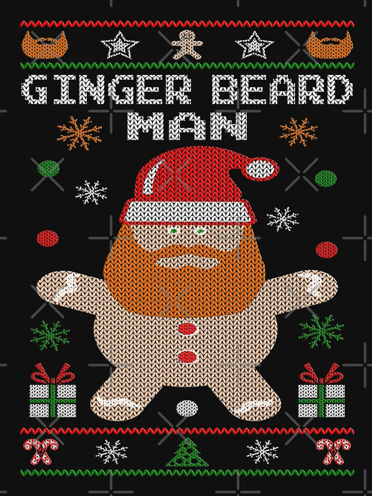 Ginger Beard Man Ugly Tees