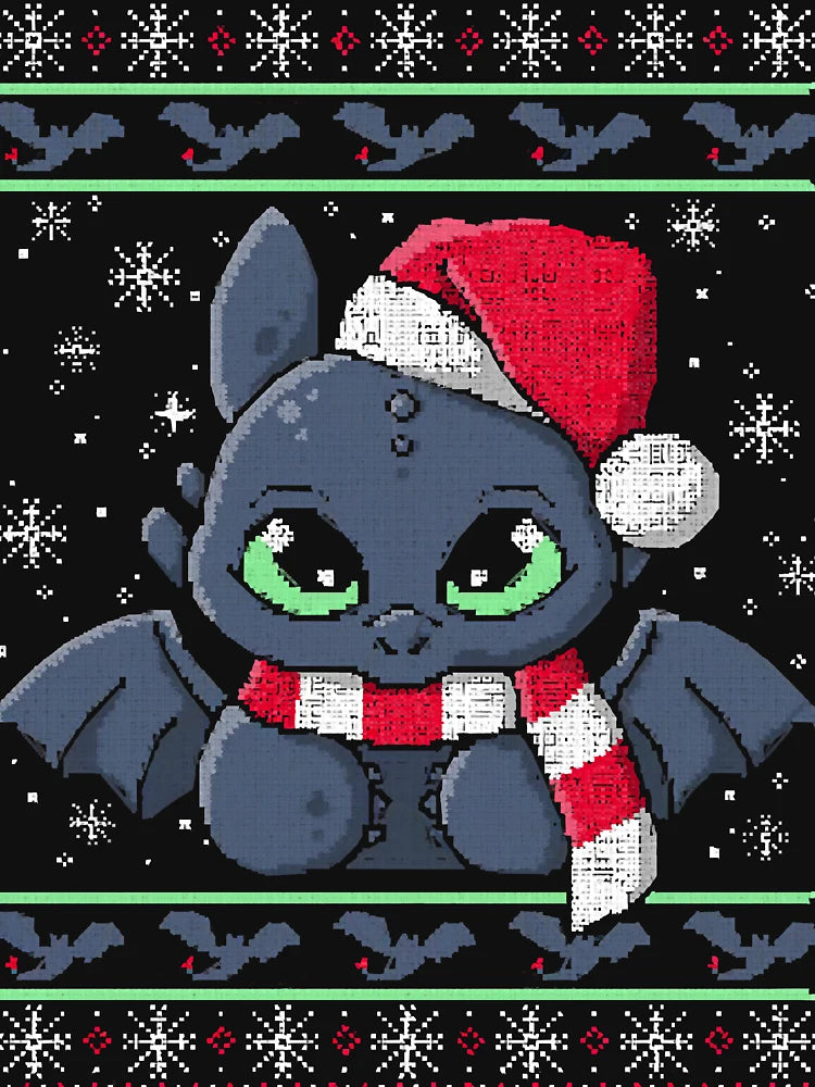 Dragon night fury ugly christmas sweater