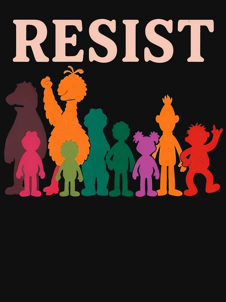 50 Profit Will Be Donate To PBS Foundation - Save PBS Resist, Save Public Broadcasting, Hand-Off, Public Broadcasting Service