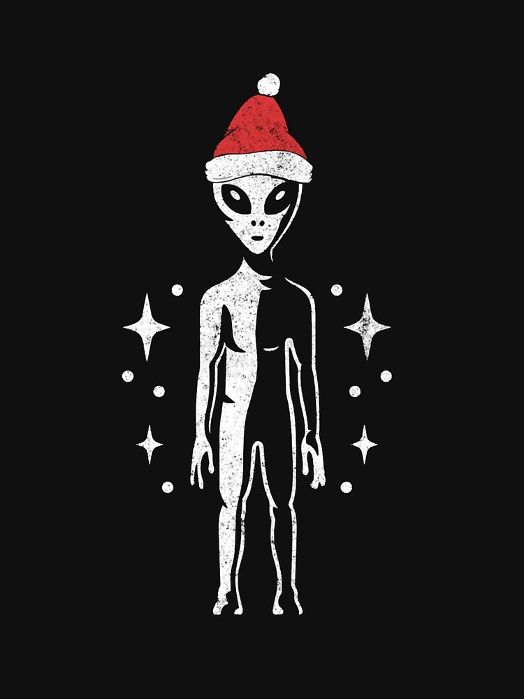 Alien Santa Christmas Funny Xmas Kids Boys Men Gifts