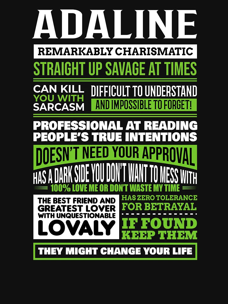 Adaline Girl Name Definition