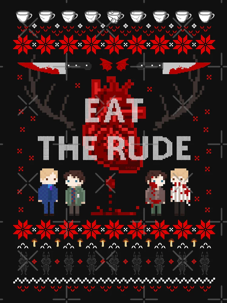 Eat The Rude Ugly Sweater