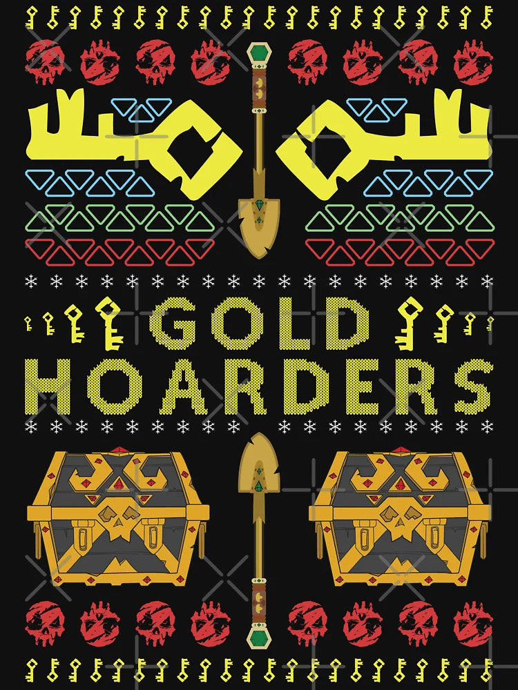 Gold Hoarders Ugly Sweater