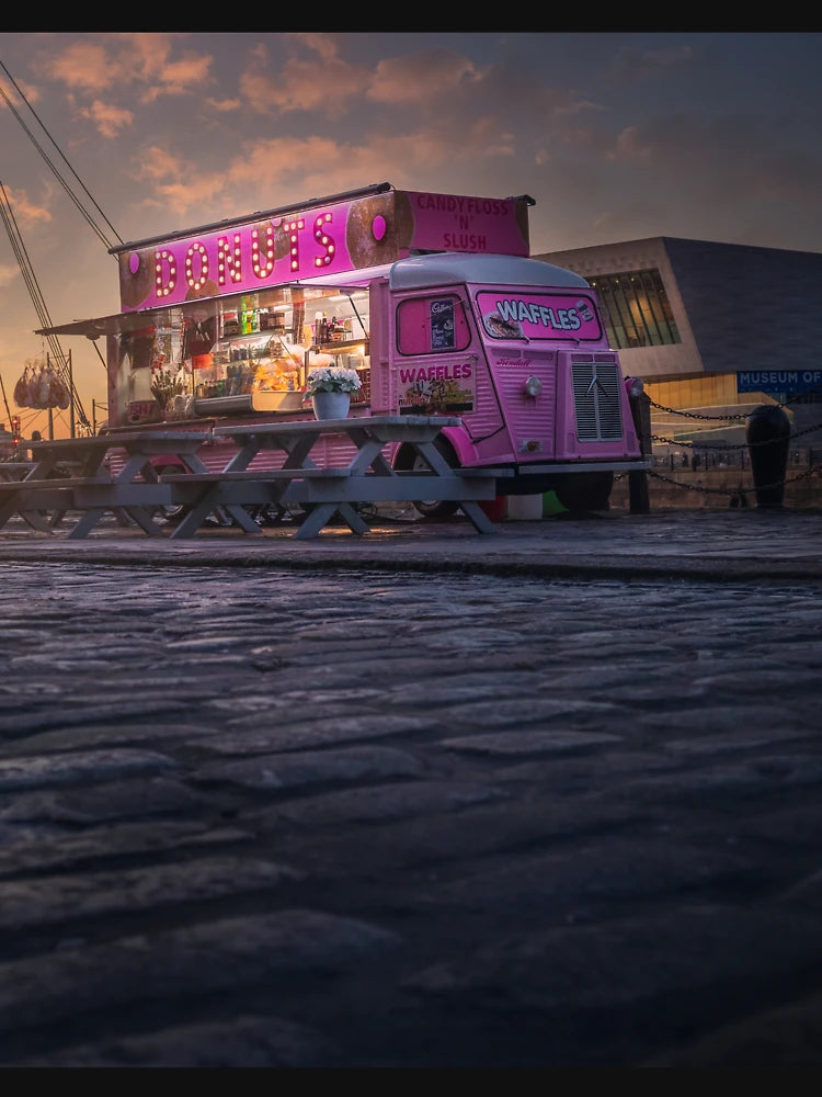 Donuts Van at Albert Dock