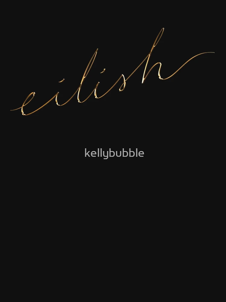 eilish fragrances gold cursive
