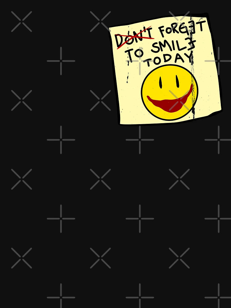 DONT FORGET TO SMILE TODAY POCKET DESIGN