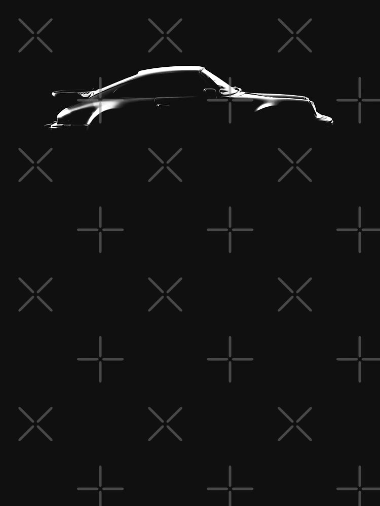 1980's German Sports Car Silhouette