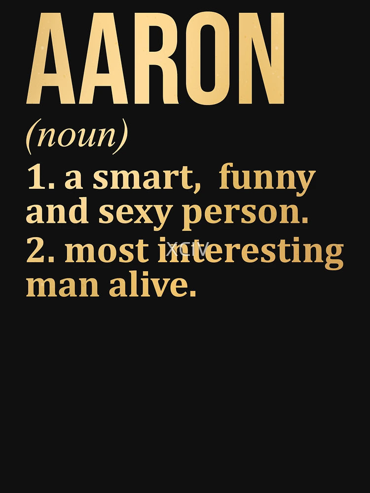 Aaron Name Definition in Gold
