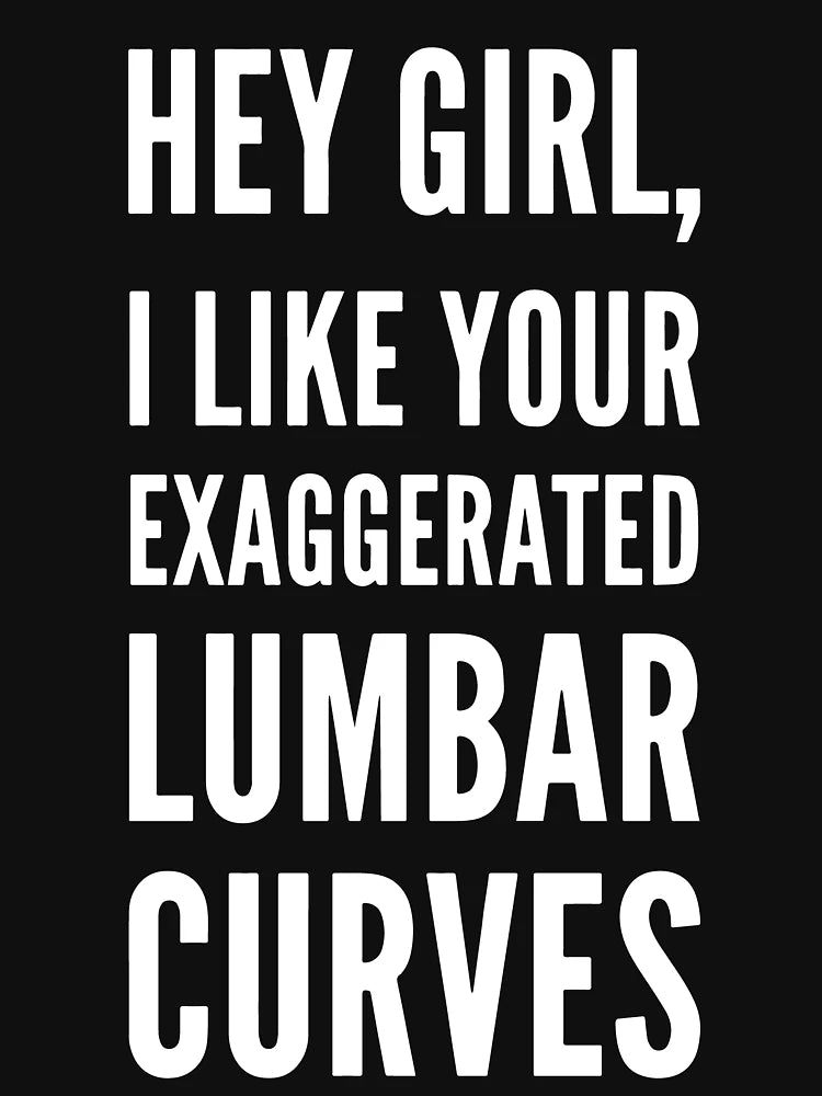 Lumbar Curvess - Funny Back Design
