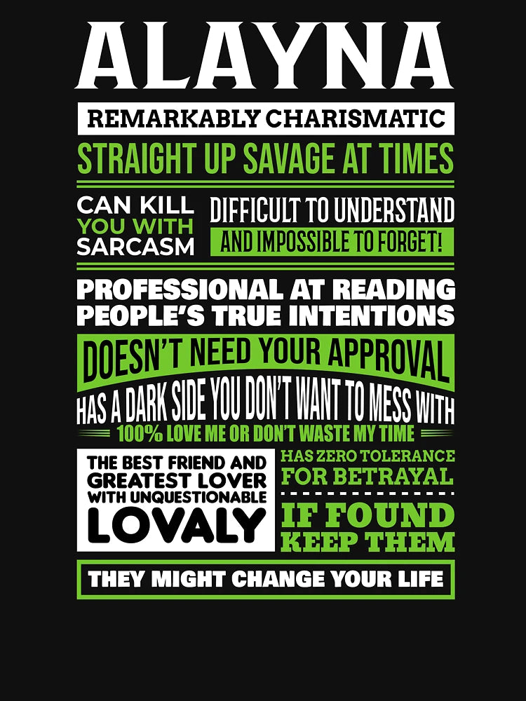 Alayna Girl Name Definition