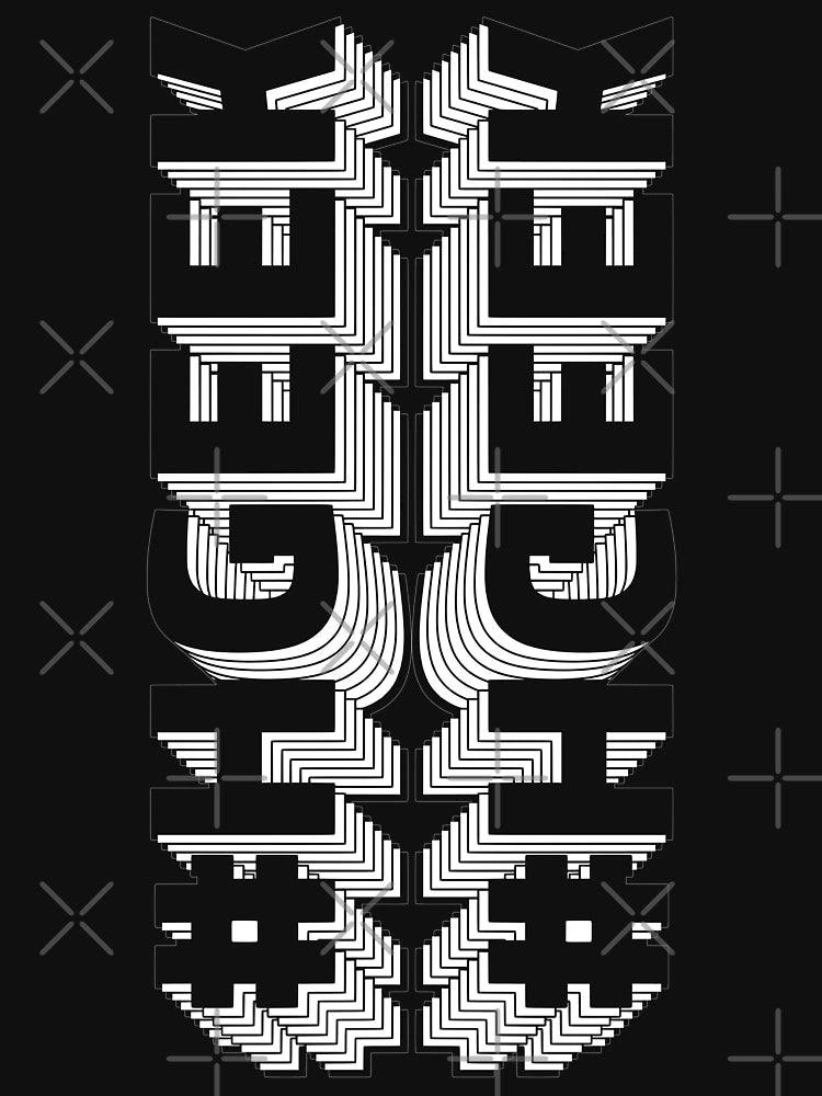 3D LAYERED TEXT GRAPHIC