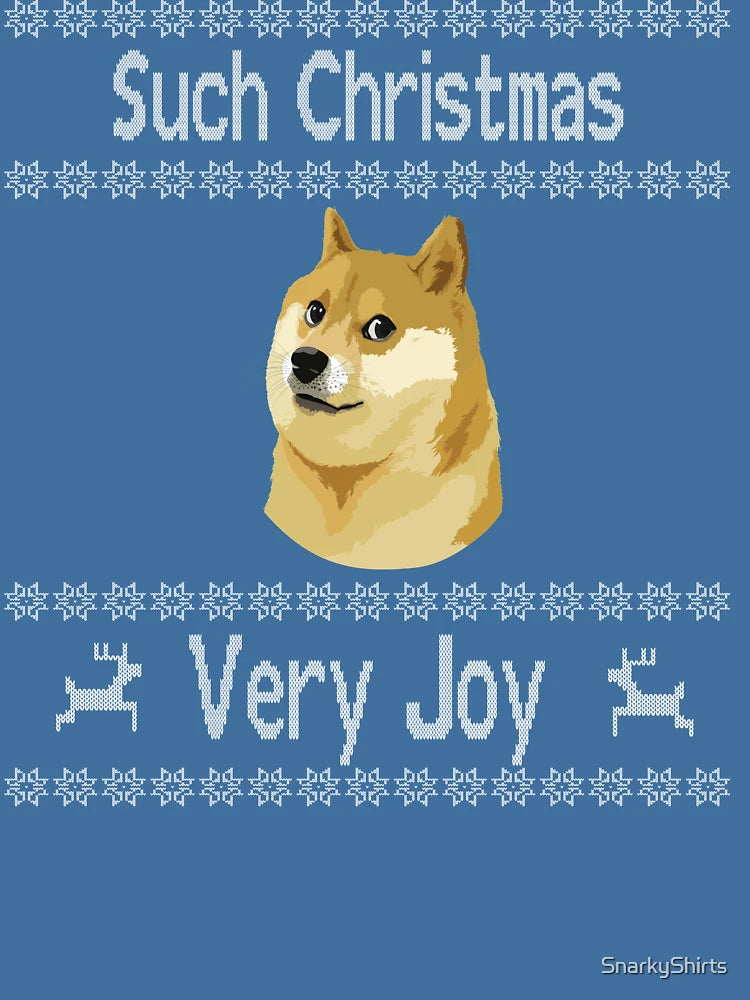 Doge Meme Such Christmas, Very Joy ugly Christmas Sweater items