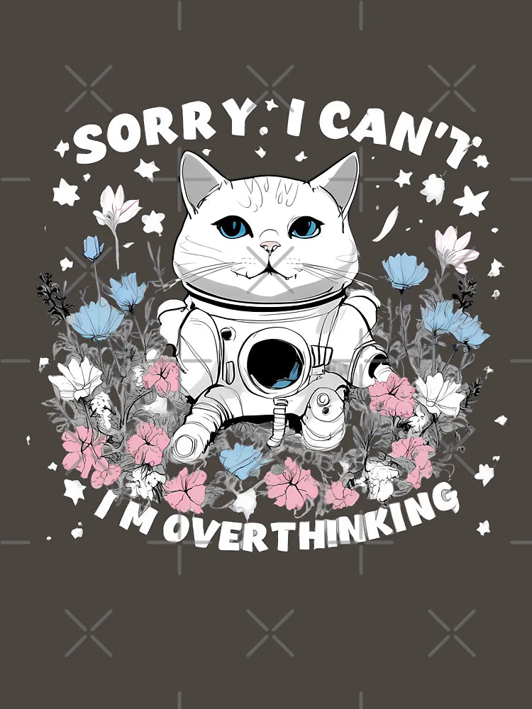 Overthinking Ghost Cat