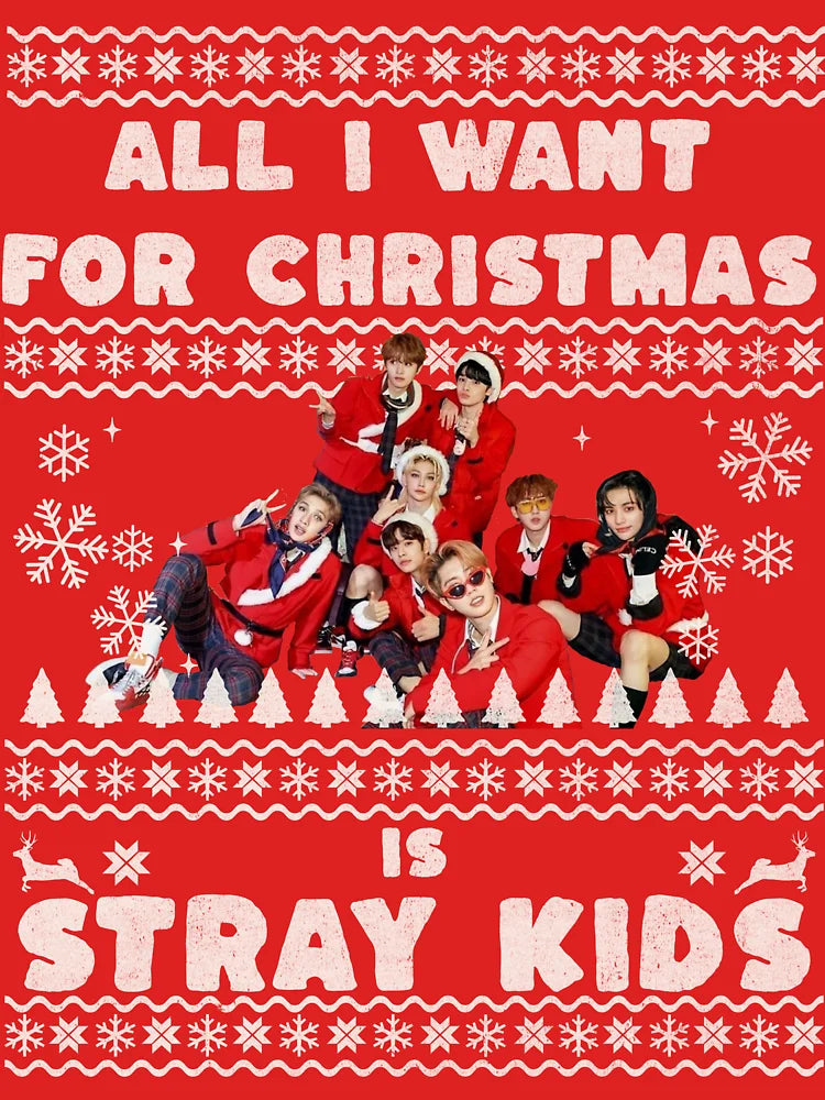 All I Want For Christmas is Stray Kids Ugly Jumper
