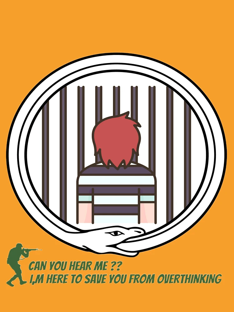 A shirt to help you stop overthinking and take care of yourself