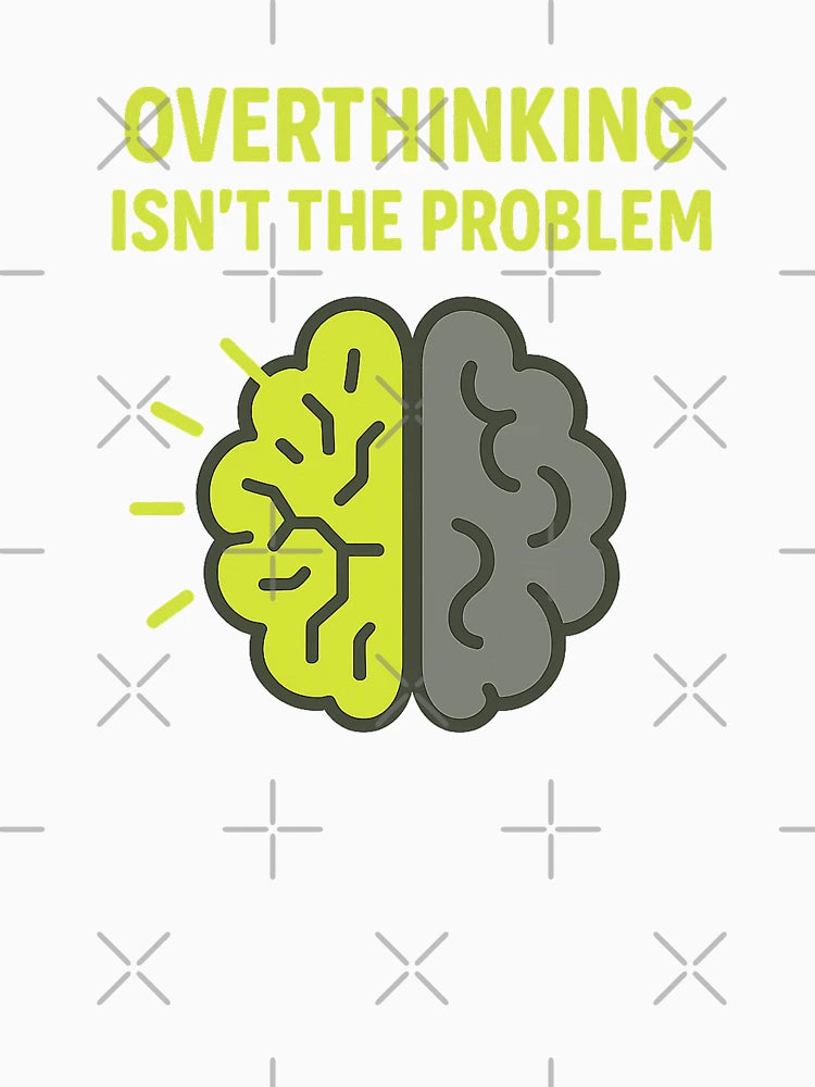 Overthinking Isn’t the Problem – Thoughtful Brain Icon