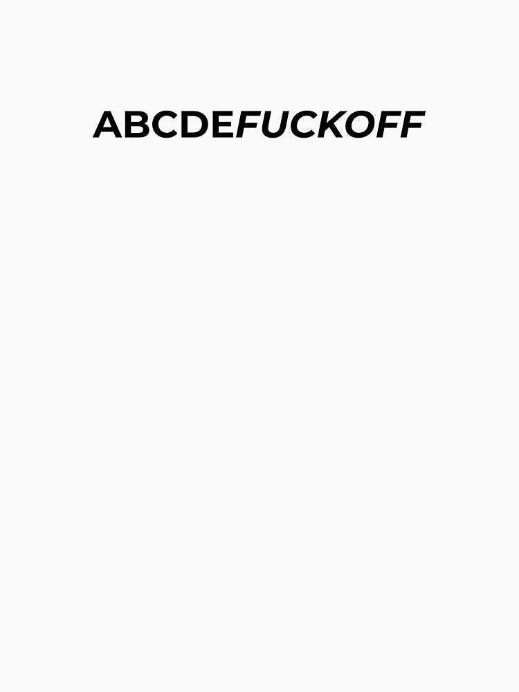 ABCDEFUCKOFF