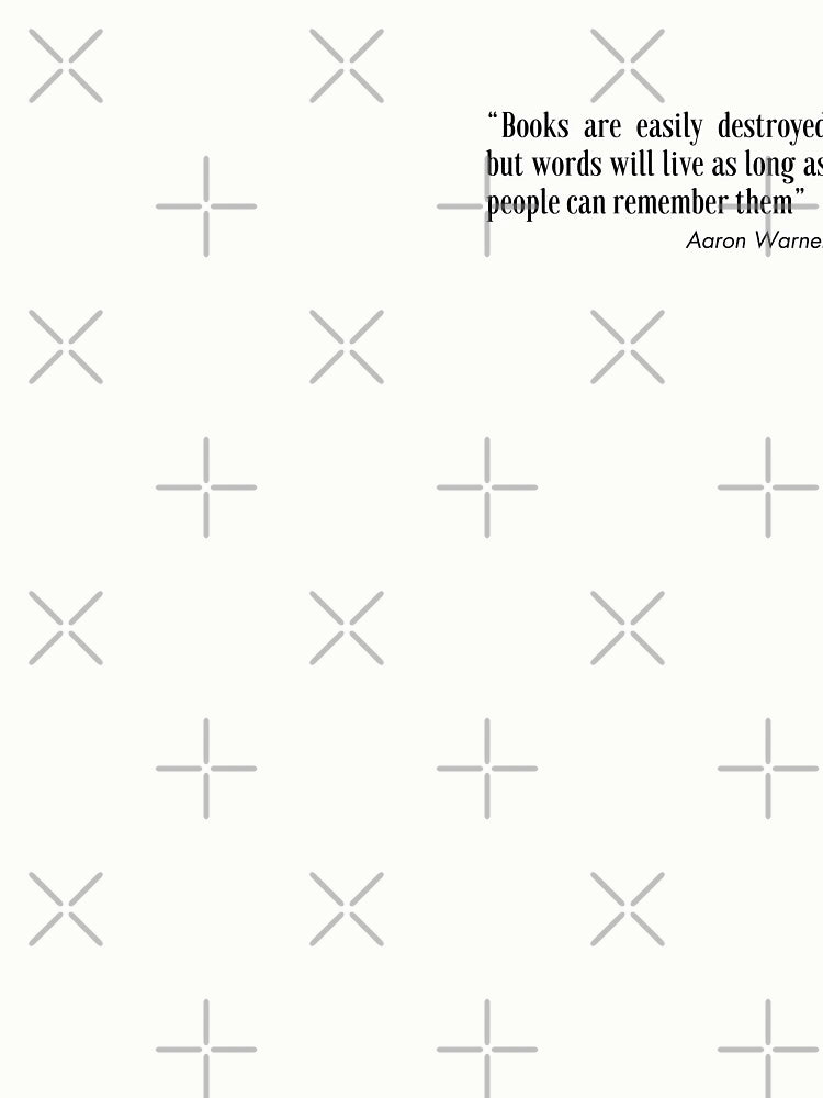 Aaron warner quote - from shatter me