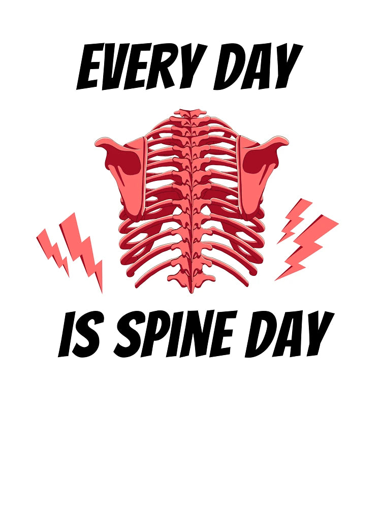 Every Day is Spine Day (red)