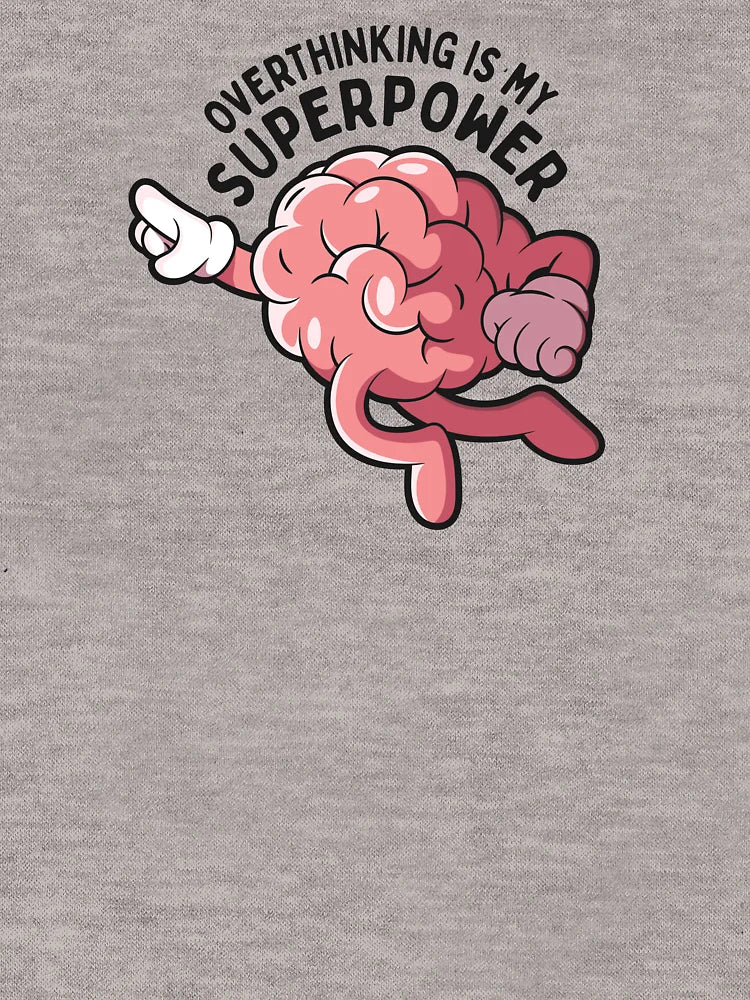 Overthinking Is My Superpower: Funny Overthinking Brain in Flight