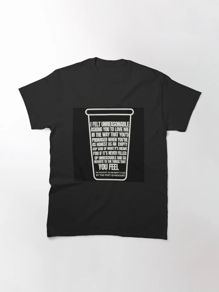 'As Honest As An Empty Cup' by the poet @vmdoubt Quote