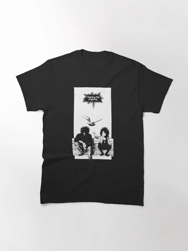 Feeding the Pigeons (white)