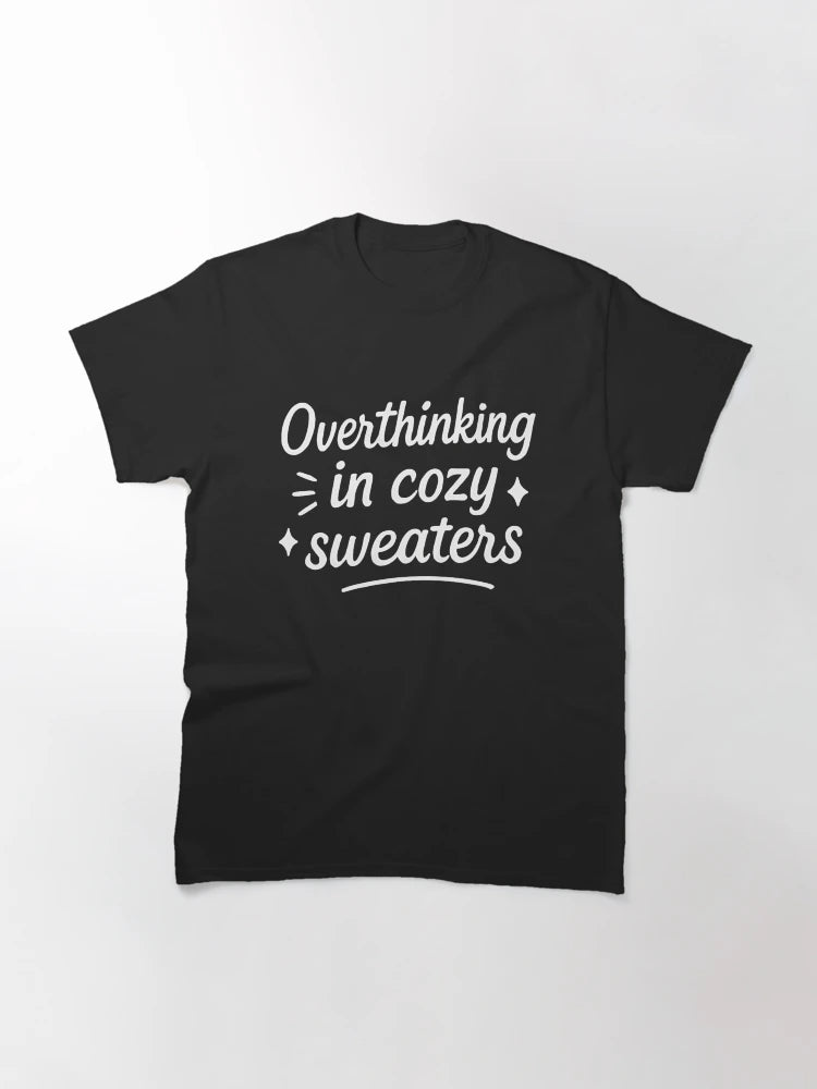 Overthinking in Cozy Sweaters