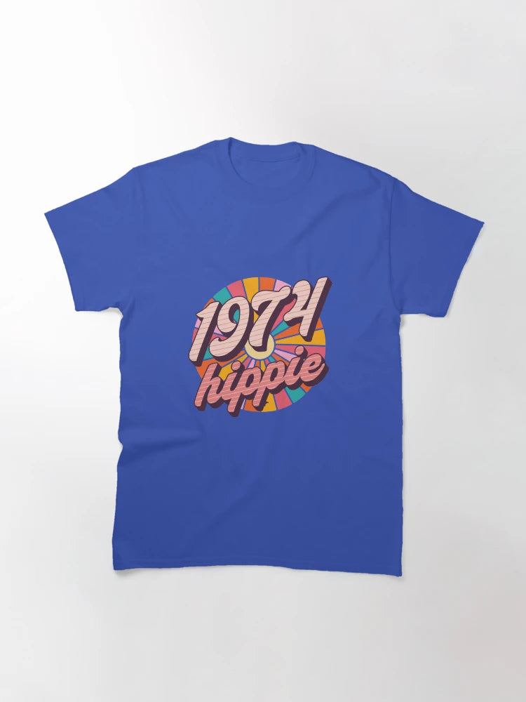 1974 Hippie - Since 1974 - Christmas Gift For Old Hippies Born In 1974