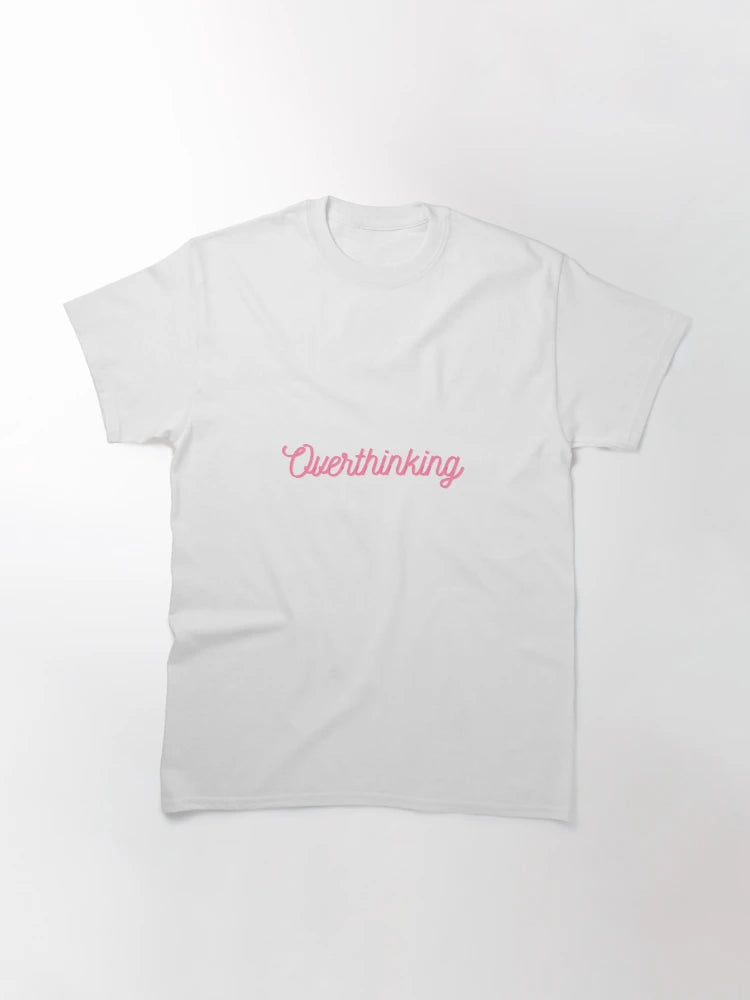 Overthinking pink design fancy