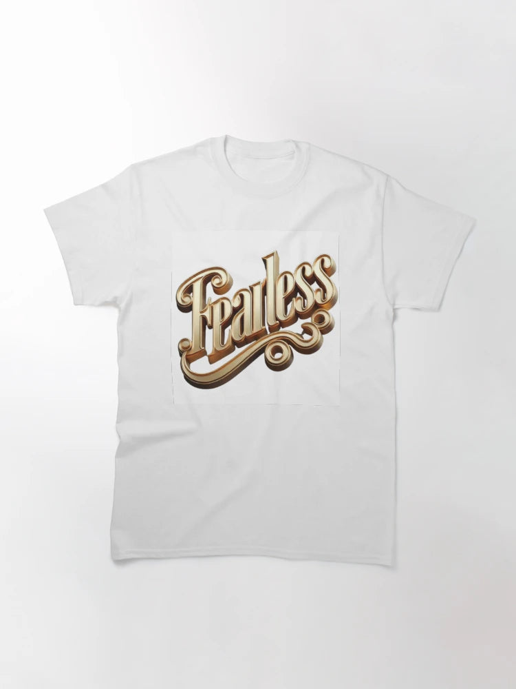 FEARLESS – 3D Gold Letters | Gold 3D Letters