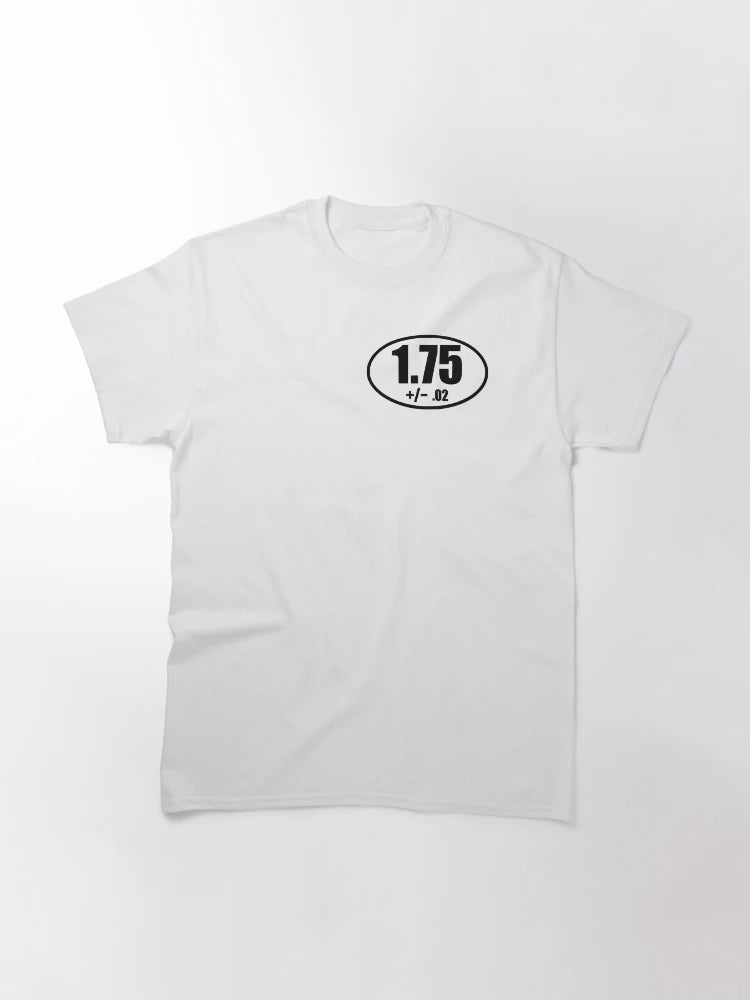 1.75 3d printer filament tolerance oval sticker