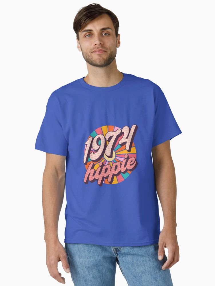 1974 Hippie - Since 1974 - Christmas Gift For Old Hippies Born In 1974