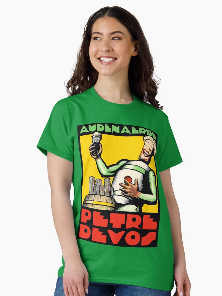 1930s Audenaerde Petre-Devos Belgian Beer advert retro style