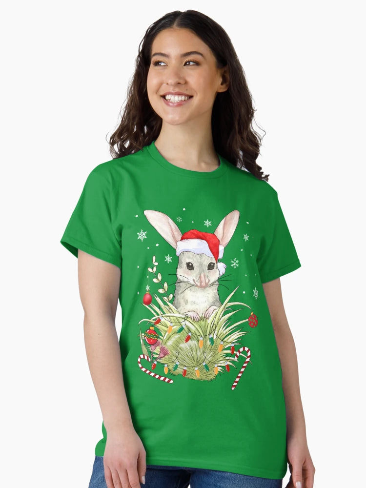 Extra festive Bilby /Christmas australian animals, Xmas Bilby Men Woman Kids