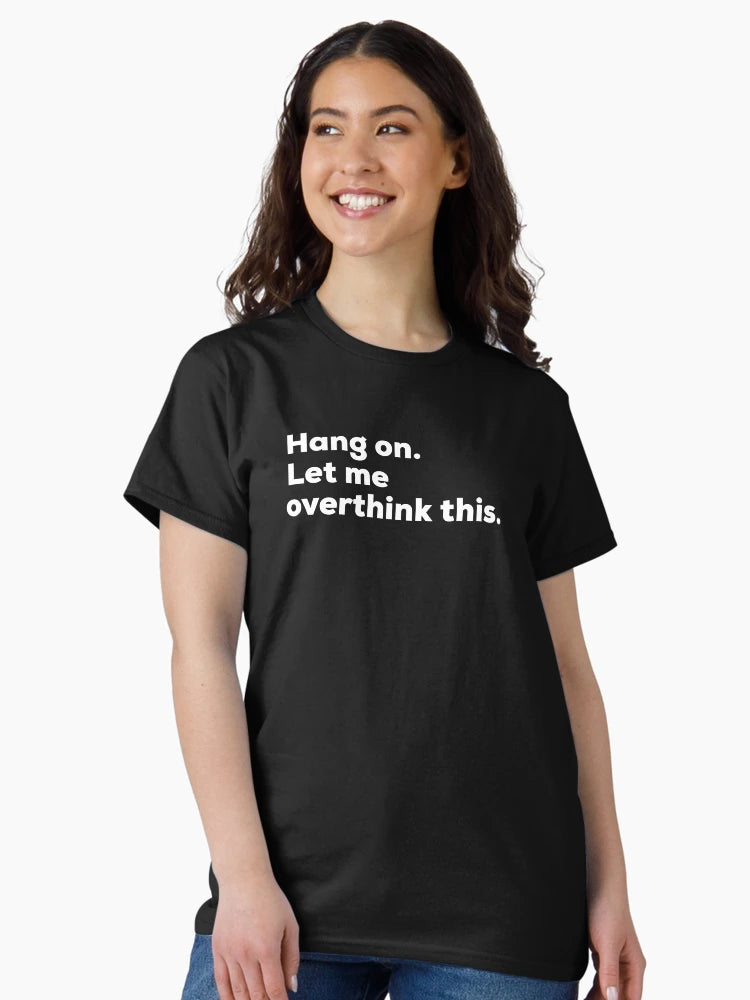 Hang on let me overthink this.