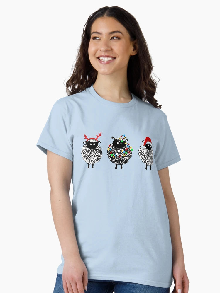 Festive Christmas sheep