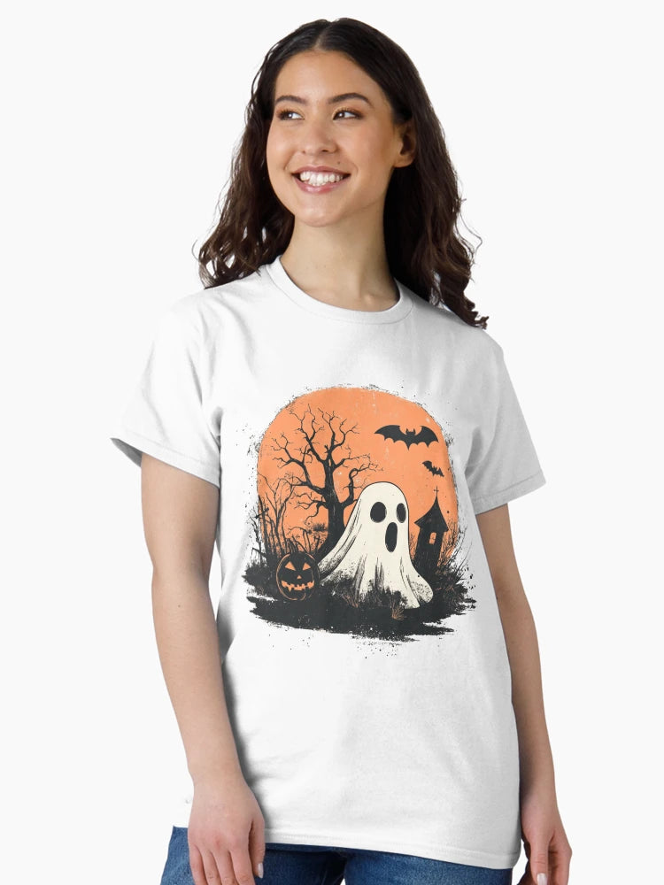 Ghost in Haunted Forest