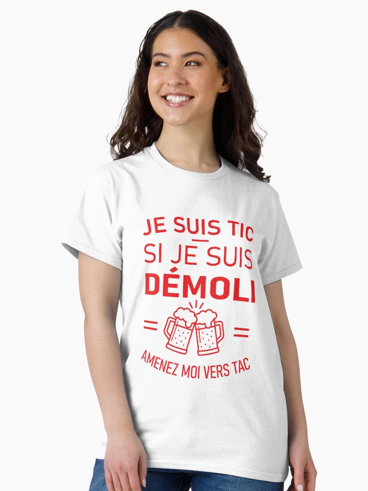 I Am Tic – Humor, Duo & Party – Original T-shirt